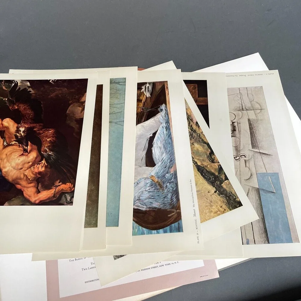 Metropolitan Museum Seminars in Art Book Color Prints John Canaday Portfolio‎ 2